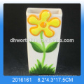 Excellent design ceramic flower humidifier with butterfly decoration for home
